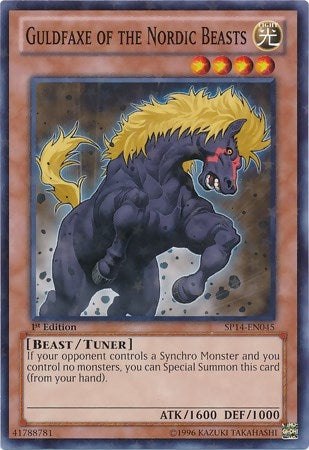 Guldfaxe of the Nordic Beasts (Starfoil) (14045) - YuGiOh Single