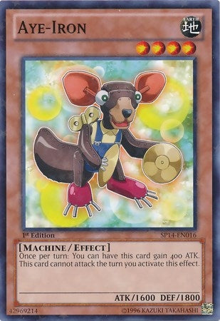 Aye-Iron (Starfoil) (14016) - YuGiOh Single