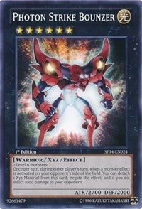 Photon Strike Bounzer (14024) - YuGiOh Single
