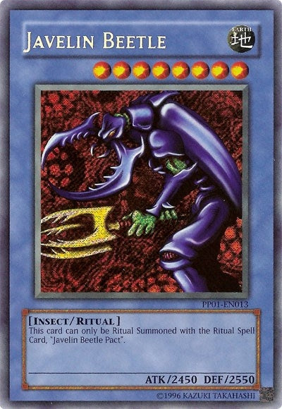 Javelin Beetle (Secret Rare) (1013) (PP01) - YuGiOh Single