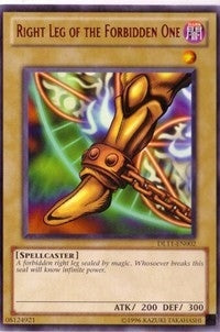 Right Leg of the Forbidden One (Red) (11002) - YuGiOh Single