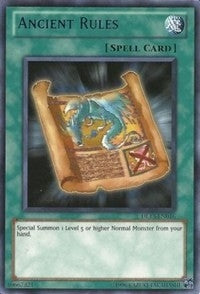 Ancient Rules (Blue) (13016) - YuGiOh Single