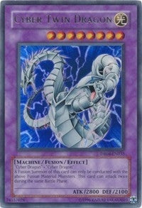 Cyber Twin Dragon (4035) (DR04) - YuGiOh Single