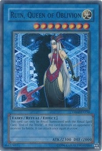Ruin Queen of Oblivion (4154) (DR04) - YuGiOh Single