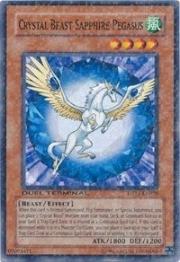 Crystal Beast Sapphire Pegasus (1028) (DTP1) - YuGiOh Single