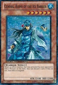 General Raiho of the Ice Barrier (4035) (DT04) - YuGiOh Single