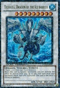 Trishula Dragon of the Ice Barrier (4092) (DT04) - YuGiOh Single