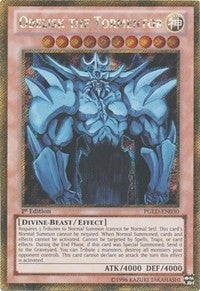 Obelisk the Tormentor (30) (PGLD) - YuGiOh Single