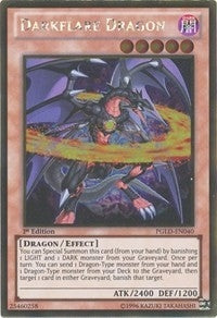 Darkflare Dragon (40) (PGLD) - YuGiOh Single