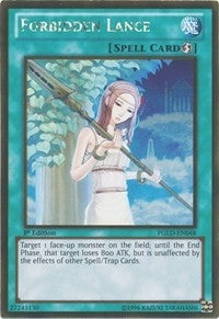 Forbidden Lance (48) (PGLD) - YuGiOh Single