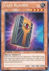 Gate Blocker (34) (DRLG) - YuGiOh Single