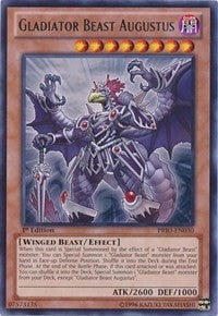 Gladiator Beast Augustus (30) (PRIO) - YuGiOh Single