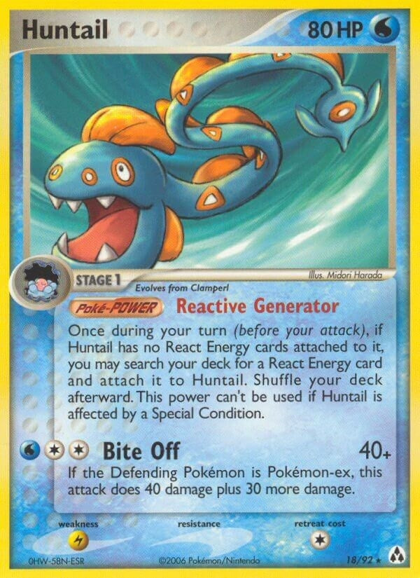 Image for Huntail (18/92) (Legend Maker) - Pokemon
