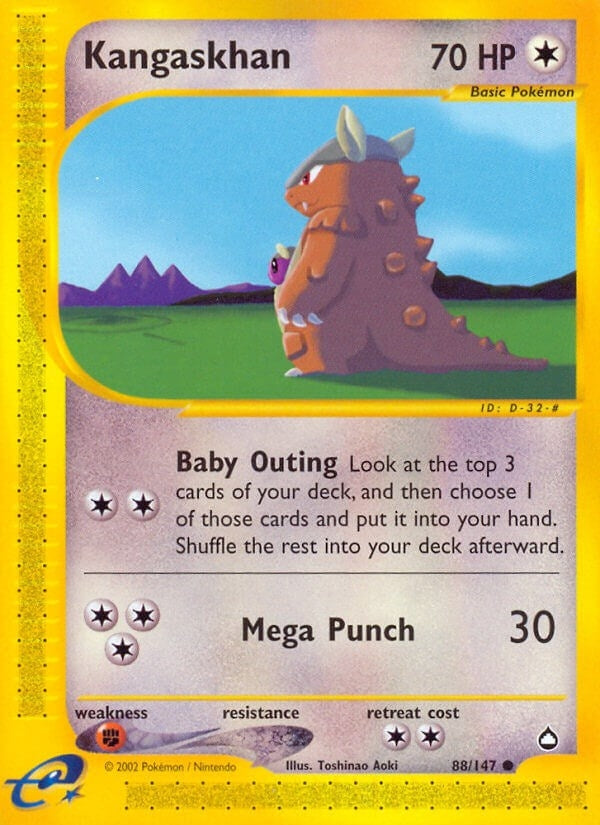 Image for Kangaskhan (088/147) (Aquapolis) - Pokemon