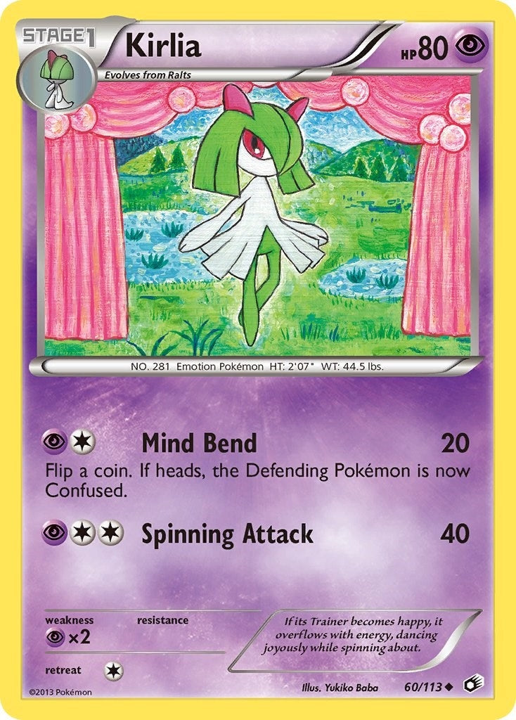 Image for Kirlia (60/113) (Legendary Treasures) - Pokemon