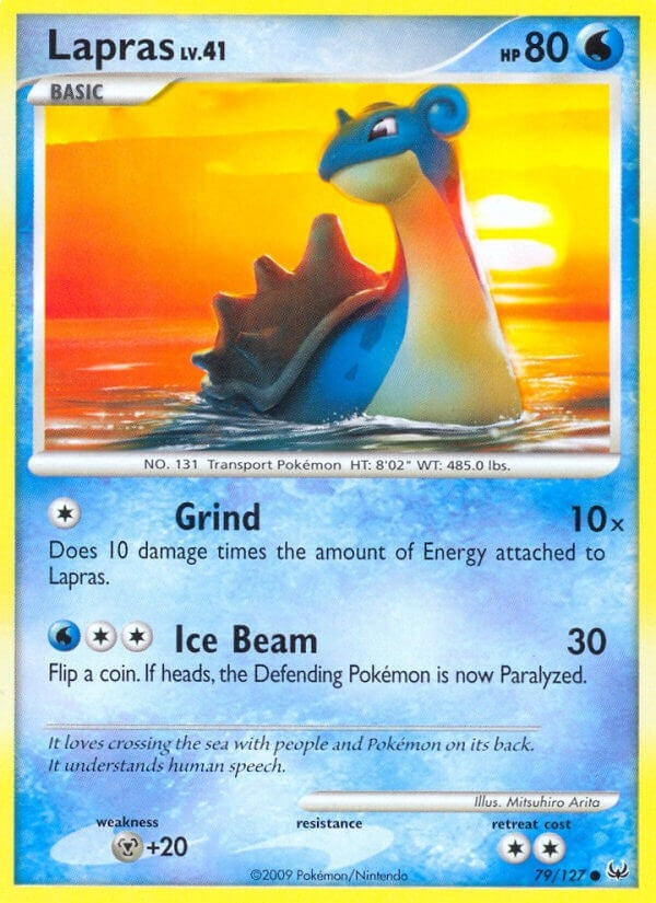 Image for Lapras (79/127) (Platinum) - Pokemon