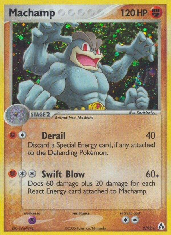 Image for Machamp (9/92) (Legend Maker) - Pokemon