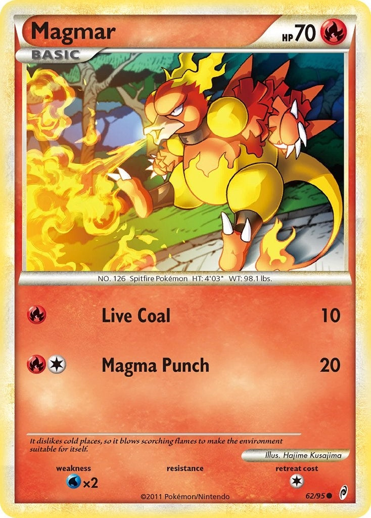 Image for Magmar (62/95) (Call of Legends) - Pokemon