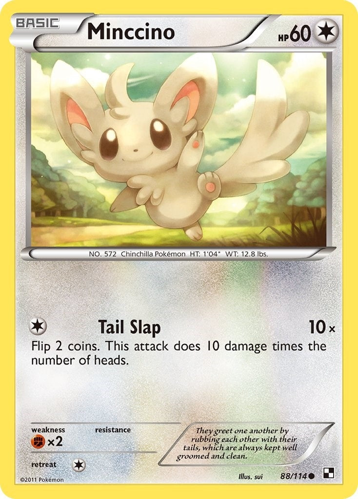 Image for Minccino (88/114) (Black and White) - Pokemon
