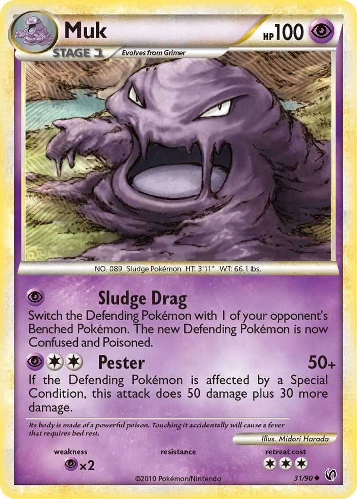 Image for Muk (31/90) (Undaunted) - Pokemon