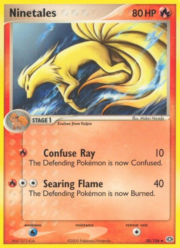 Image for Ninetales (38/106) (Emerald) - Pokemon