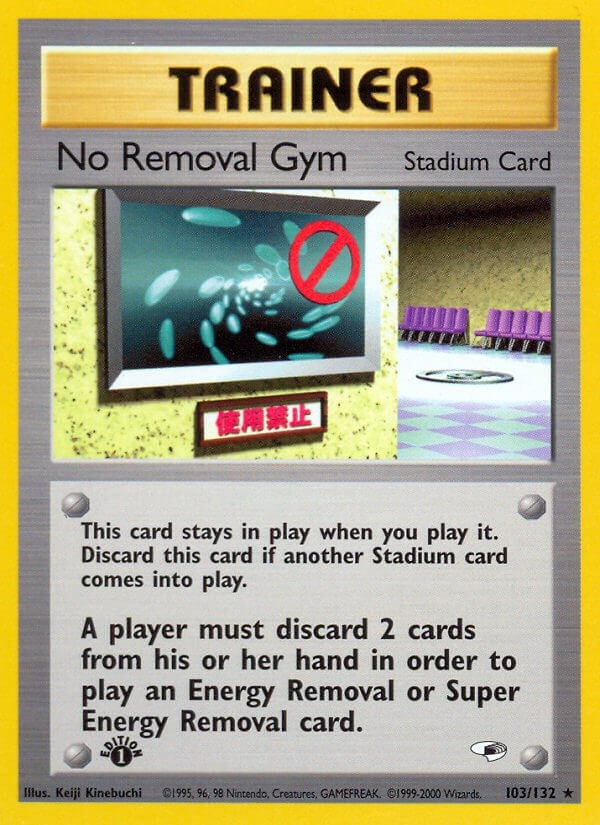 Image for No Removal Gym (103/132) (Gym Heroes) - Pokemon