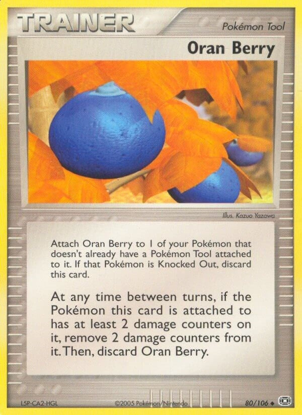 Image for Oran Berry (80/106) (Emerald) - Pokemon
