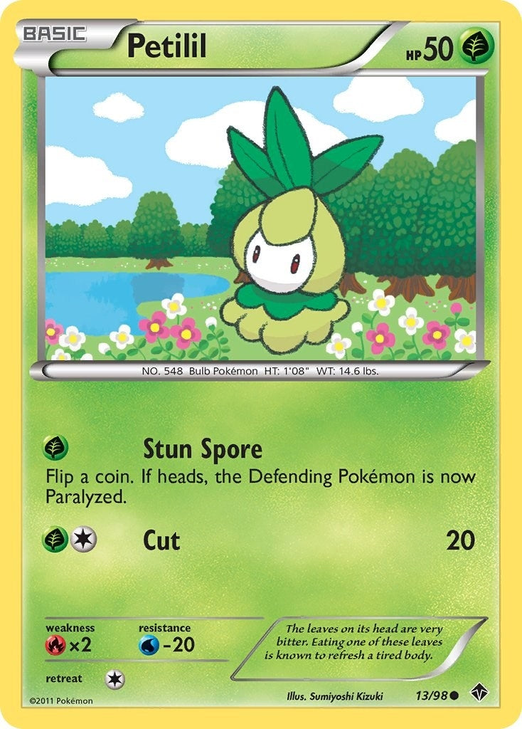 Image for Petilil (13/98) (Emerging Powers) - Pokemon