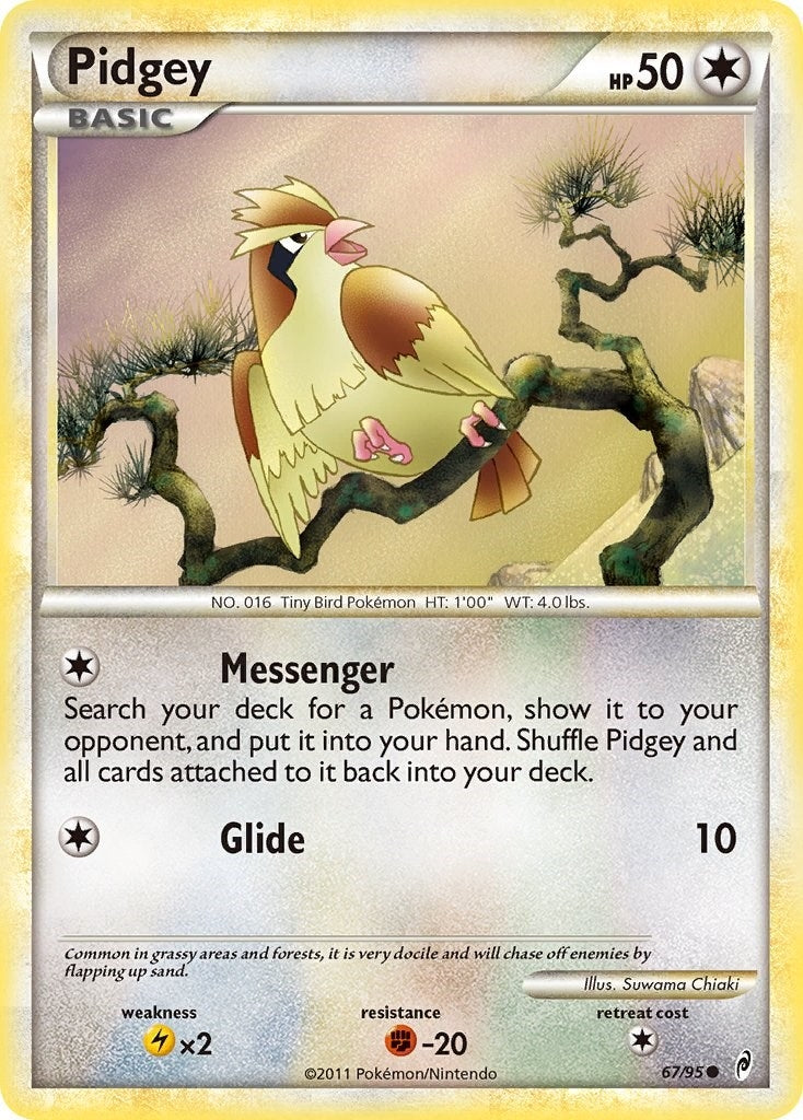 Image for Pidgey (67/95) (Call of Legends) - Pokemon
