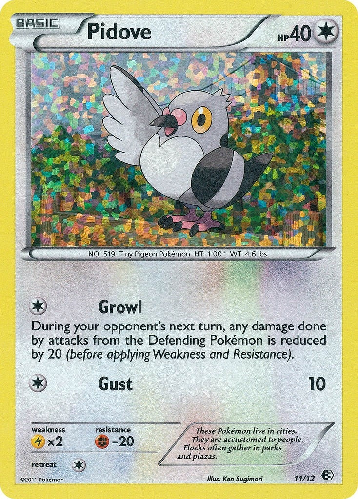 Image for Pidove (011/012) (McDonald's Promos 2011) - Pokemon