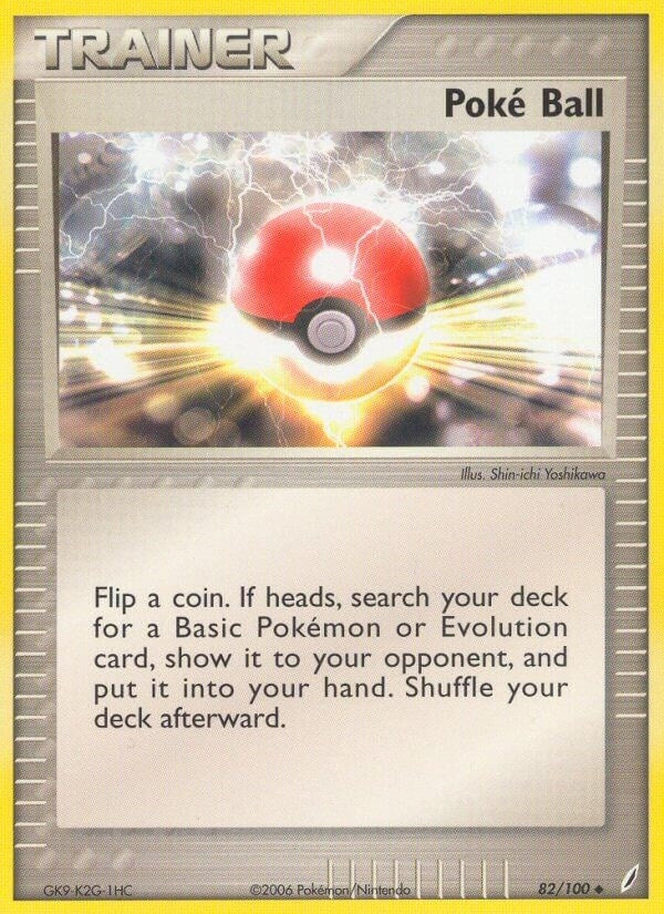 Image for Poke Ball (82/100) (Crystal Guardians) - Pokemon