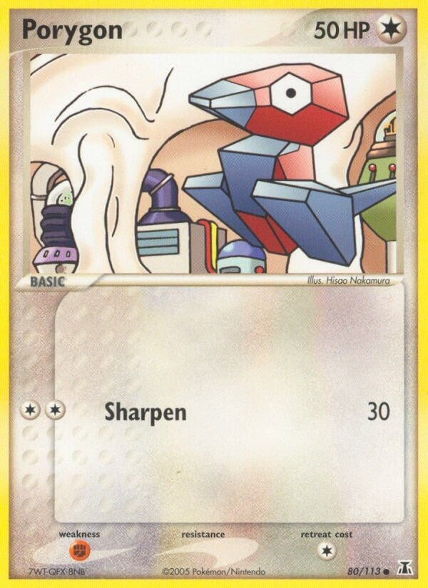 Image for Porygon (80/113) (Delta Species) - Pokemon