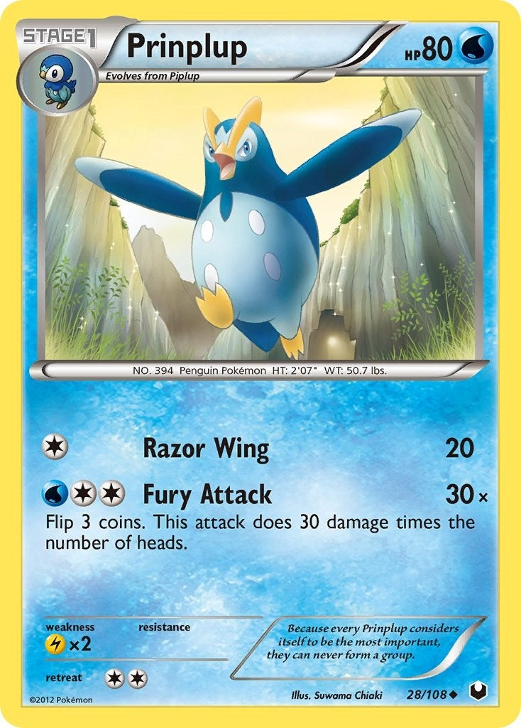 Image for Prinplup (28/108) (Dark Explorers) - Pokemon
