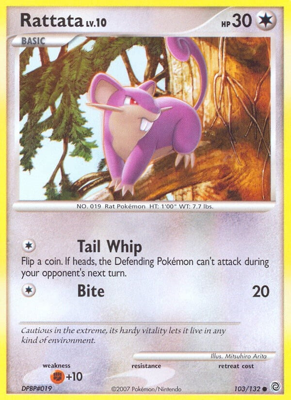 Image for Rattata (103/132) (Secret Wonders) - Pokemon