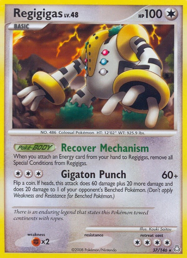 Image for Regigigas (37) (37/146) (Legends Awakened) - Pokemon
