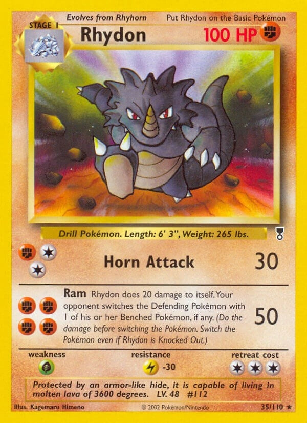 Image for Rhydon (035/110) (Legendary Collection) - Pokemon