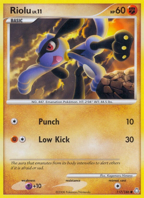 Image for Riolu (117/146) (Legends Awakened) - Pokemon
