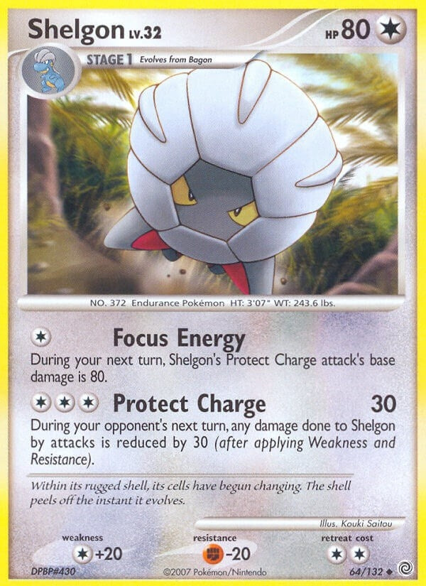 Image for Shelgon (64/132) (Secret Wonders) - Pokemon