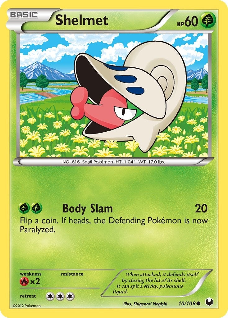 Image for Shelmet (10/108) (Dark Explorers) - Pokemon