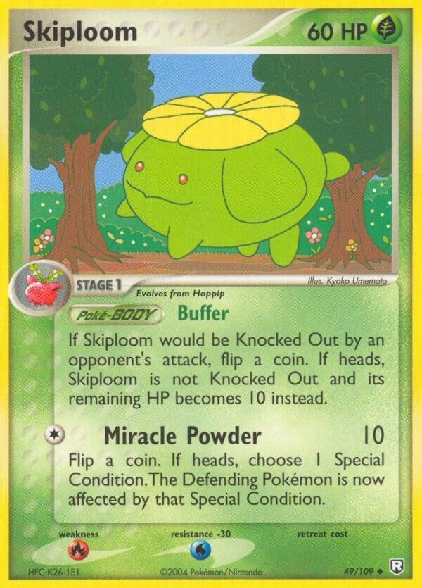 Image for Skiploom (49/109) (Team Rocket Returns) - Pokemon
