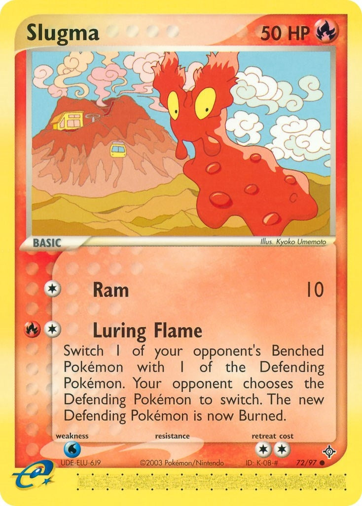 Image for Slugma (72/97) (Dragon) - Pokemon