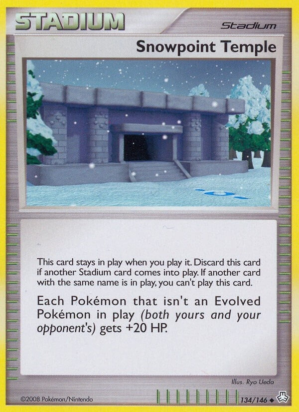 Image for Snowpoint Temple (134/146) (Legends Awakened) - Pokemon