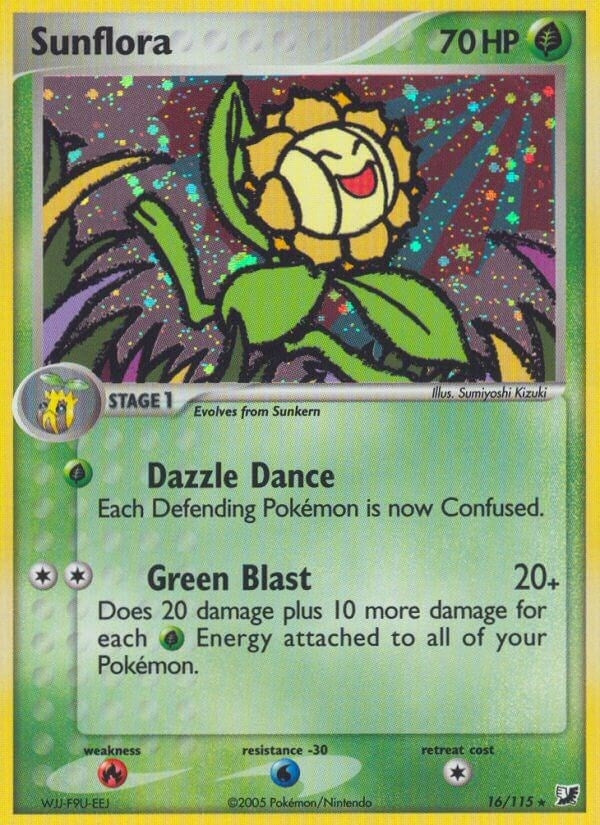 Image for Sunflora (16/115) (Unseen Forces) - Pokemon