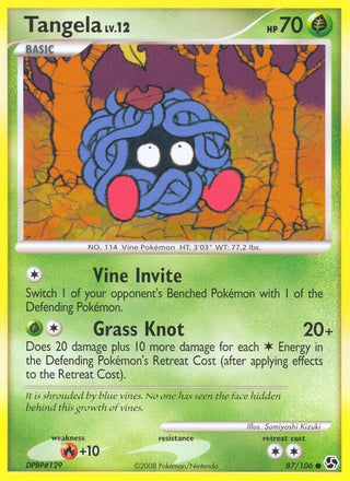 Image for Tangela (87/106) (Great Encounters) - Pokemon
