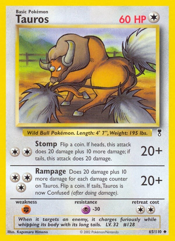 Image for Tauros (065/110) (Legendary Collection) - Pokemon