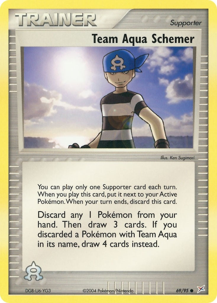 Image for Team Aqua Schemer (69/95) (Team Magma vs Team Aqua) - Pokemon