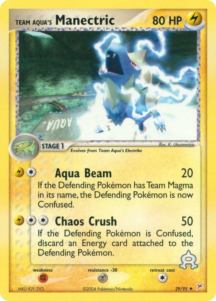 Image for Team Aqua's Manectric (29/95) (Team Magma vs Team Aqua) - Pokemon