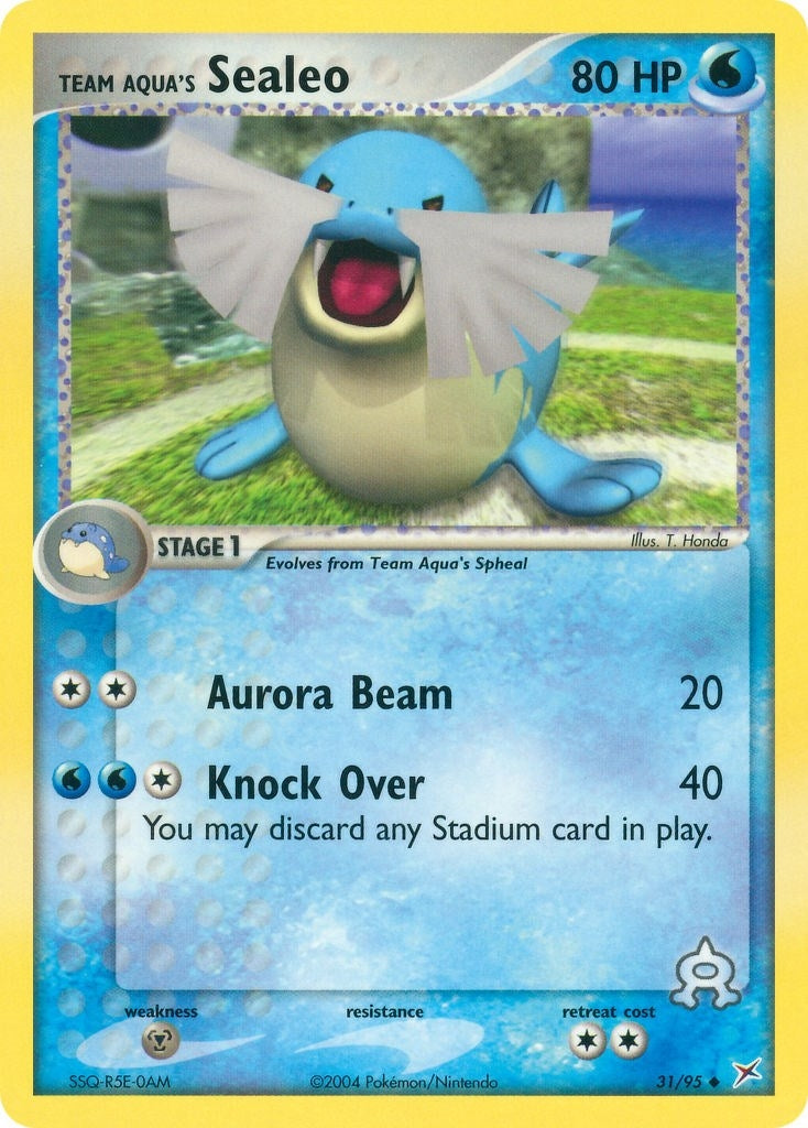 Image for Team Aqua's Sealeo (31/95) (Team Magma vs Team Aqua) - Pokemon