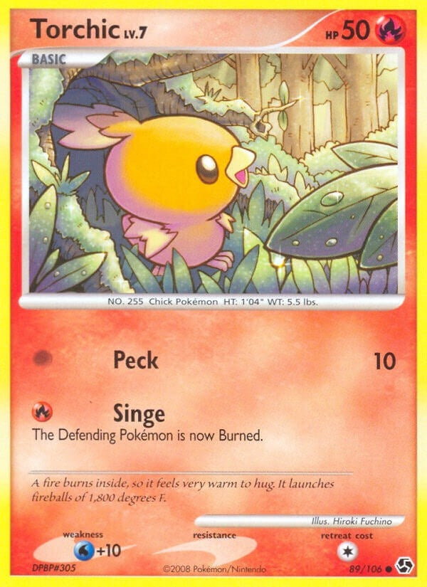 Image for Torchic (89/106) (Great Encounters) - Pokemon