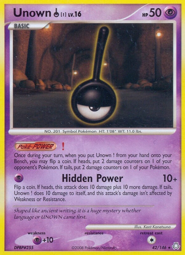 Image for Unown (!) (42/146) (Legends Awakened) - Pokemon